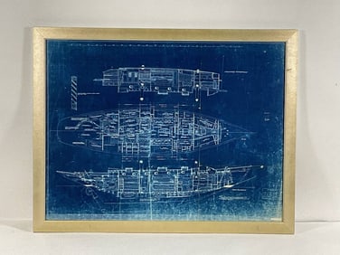 John Alden Yacht Blueprint