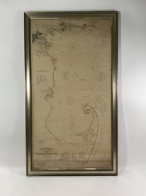 Ocean Chart Of Massachusetts Bay