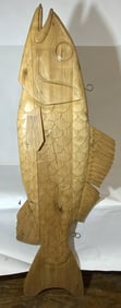 Six Foot Carved Haddock