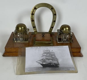 Yachtsman and Horseman Arthur Curtiss James Desk Se