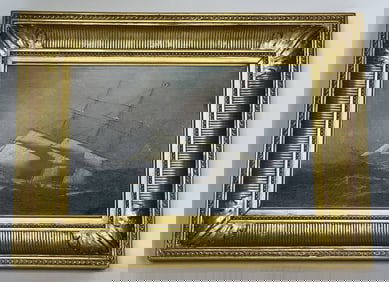 Antonio Jacobsen Painting of an American Clipper S