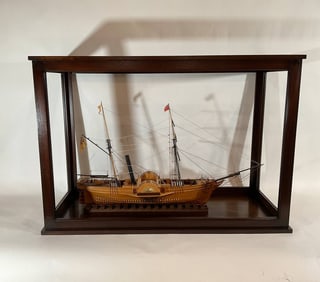 Model of the Paddle Steamer SIRIUS