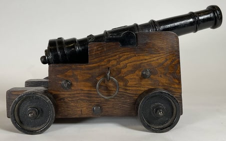 Ships Cannon with English Markings