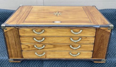 Campaign Style Coffee Table by Starbay