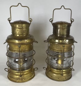 Ships Anchor Lanterns by Perkins Marine Lamp Compa