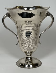 Sterling Silver Presentation Cup to Captain Chaunc