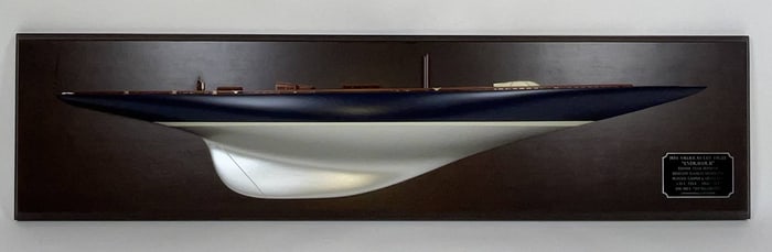Yacht Endeavour Half Model
