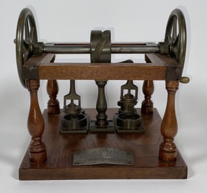 Patent Model of a Ships Pump by J.L. De Wolf