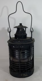 Adlake Ships Lantern with Ruby Lens