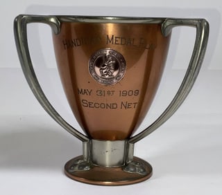 Wollaston Golf Club 1909 Trophy Cup