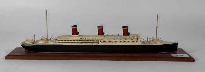SS Leviathan Ship Model by Van Ryper