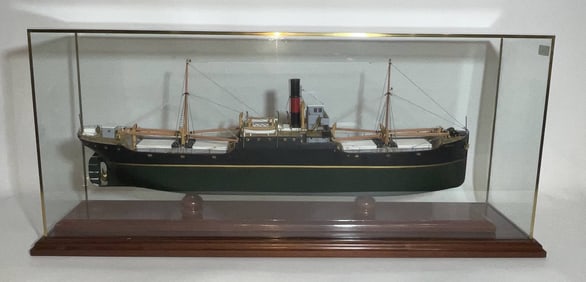 Model of the Tramp Steamer Excaliber