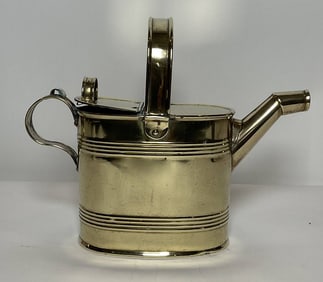 Antique English Brass Watering Can