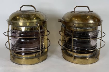 Ships Lanterns by Universal of Brooklyn New York