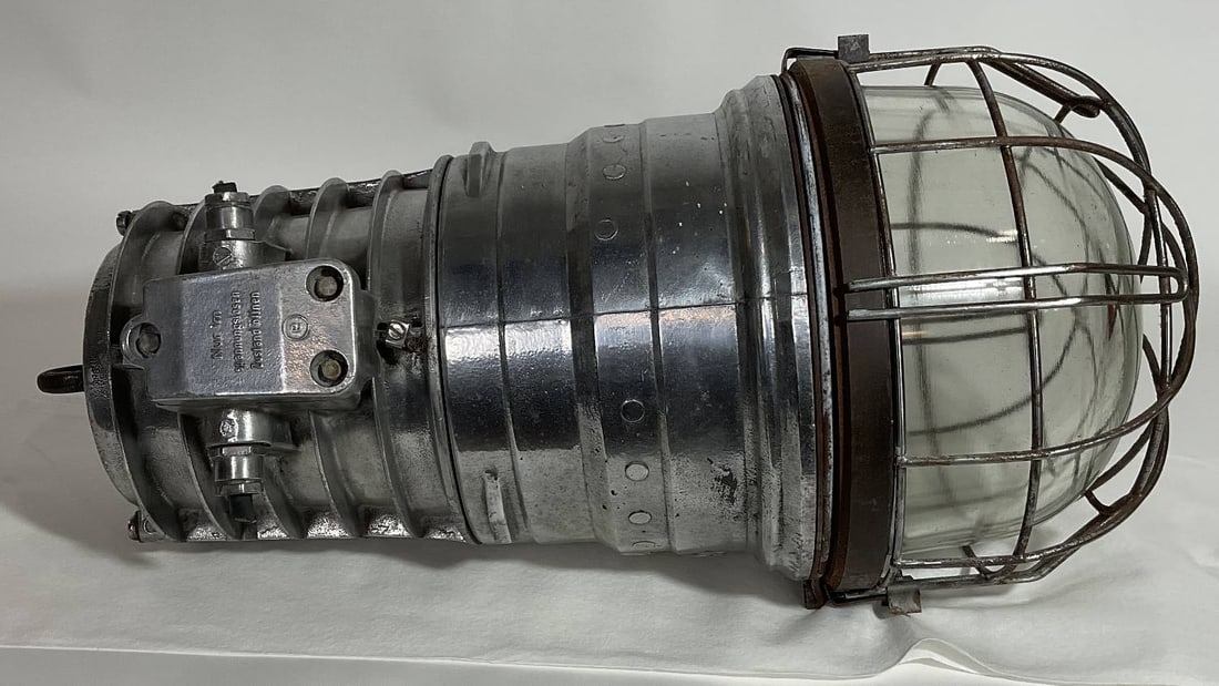 Industrial Ship's Lighting Fixture (1 of 10)