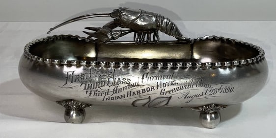 Indian Harbor Hotel Carnival Trophy from 1890