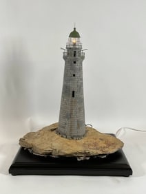 Scale Model of a Minot's Light Lighthouse