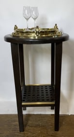 Solid Brass Ship's Porthole Converted to a Table