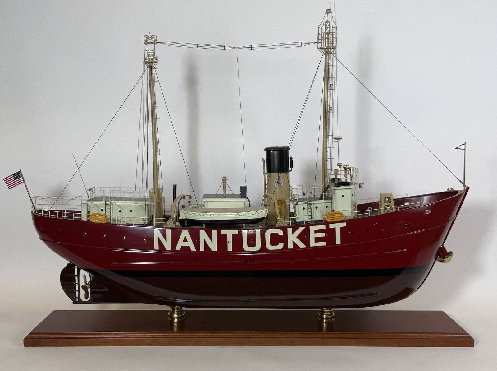 Four Foot Model of Nantucket Lightship (1 of 20)