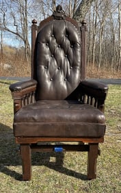 Mid-19th Century Sea Captain?s Chair
