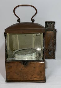 Copper Ship's Binnacle with Dry Card Compass