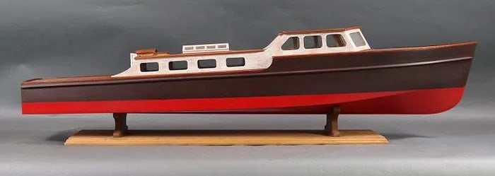 Boucher Lewis Motor Yacht Model