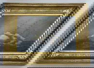 Antonio Jacobsen Painting of an American Clipper Ship
