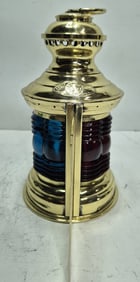 Exceptional Solid Brass Bow Lantern from a Boat