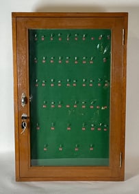 Ship's Key Case with Hinged Door