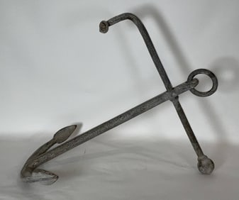 Iron Kedge Anchor with Stock