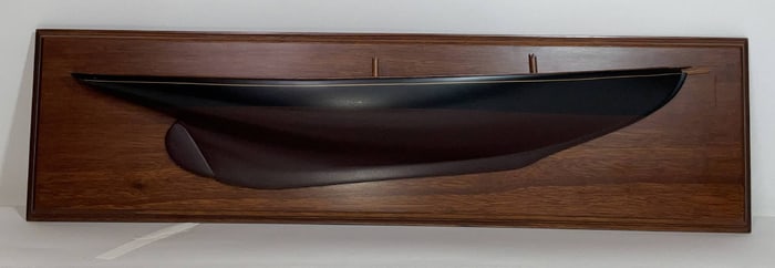 Half Model of the Fishing Schooner Benjamin W. Latham