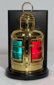 Brass Bow Lantern from a Boat by Perko