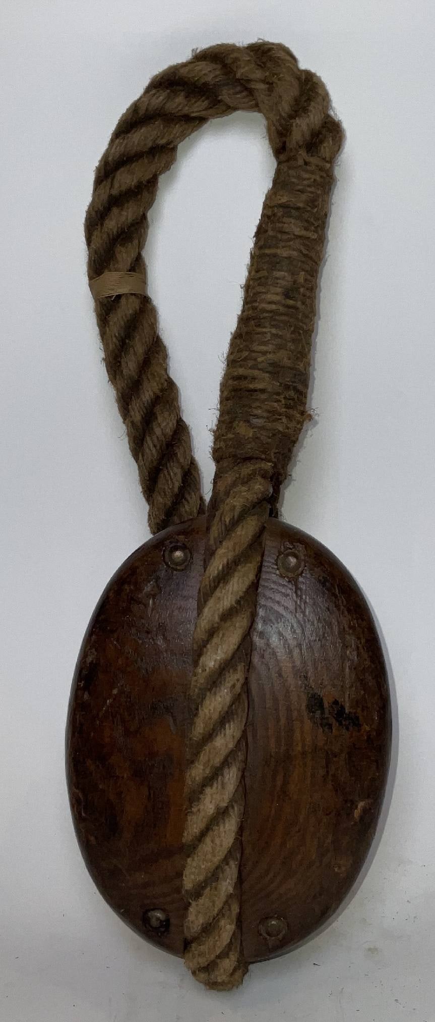 Rare Pulley Block from the USS Constitution (1 of 9)