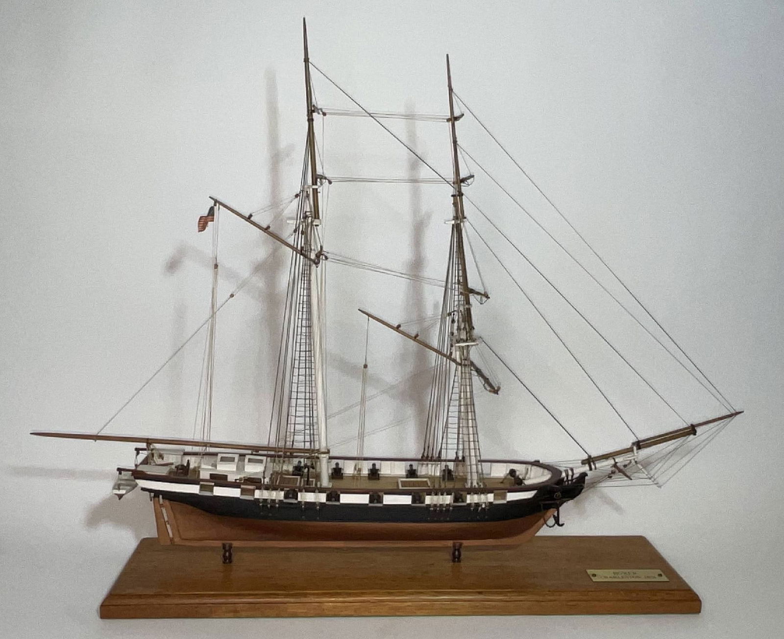 Model of the American Fighting Brig Boxer (1 of 20)