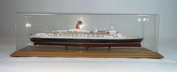 Maritime Replicas superb rendition of the Queen Elizabeth 2.