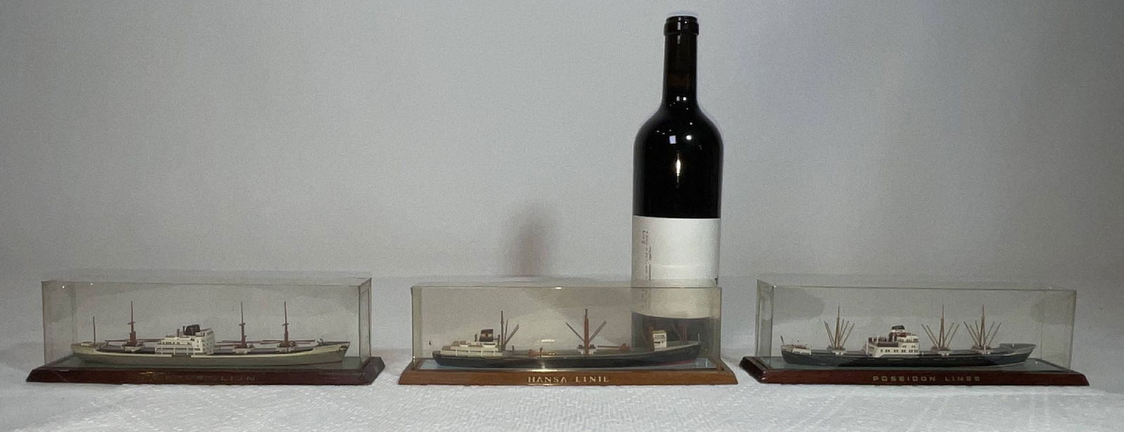 A collection of three Richard Wagner "travel" scale models (1 of 12)