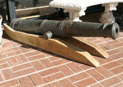 Large Bronze VOC-Style Cannon – East India Company Style