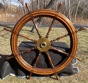 Ship’s Wheel from American Engineering Company of Philadelphia