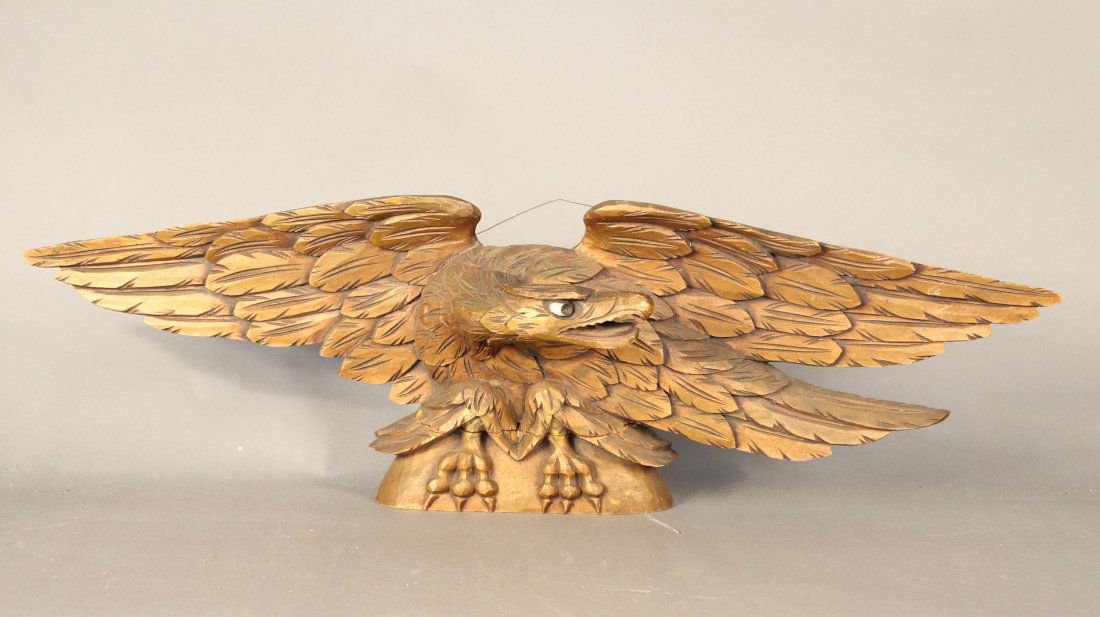 Artistic carving company eagle