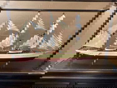 Steam Yacht Harvard In Case