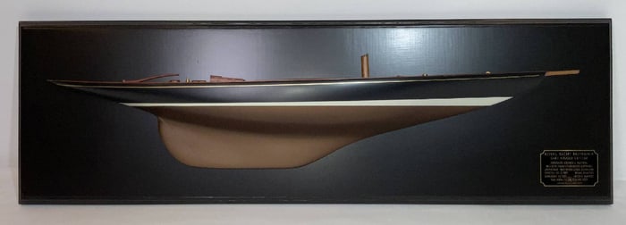Half Model of the King's Yacht Britannia