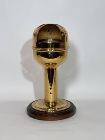 Antique Yacht Binnacle that is Possibly Gold Plated