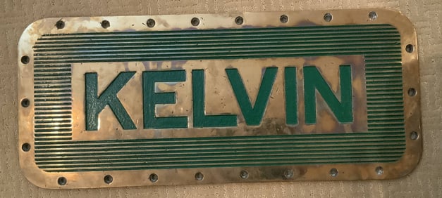 Ship's Treadplate from H.M.S. Kelvin a K-Class Destroyer from 1939