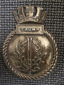 HMS Trump Royal Navy Submarine Badge