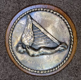 Gun Tampion from the Royal Navy Battleship HMS Erin of 1913