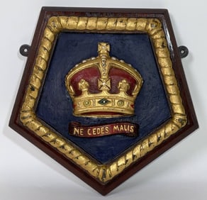 Royal Navy Badge Representing Royal Navy Police and Regulating Branch