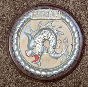 Gun Tampion from the Royal Navy Destroyer HMS Brighton