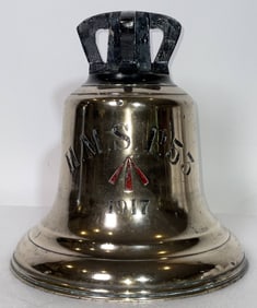 Ships Bell from HMS P.53 1917