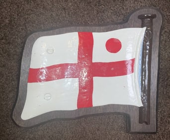 Vice Admiral's Boat Badge from HMS Revenge