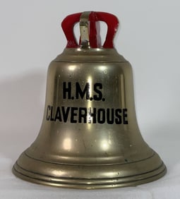 HMS Claverhouse Ship's Bell from the Edinburgh Shore Establishment